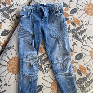 Autahntic Balmain skinny jeans size 26
